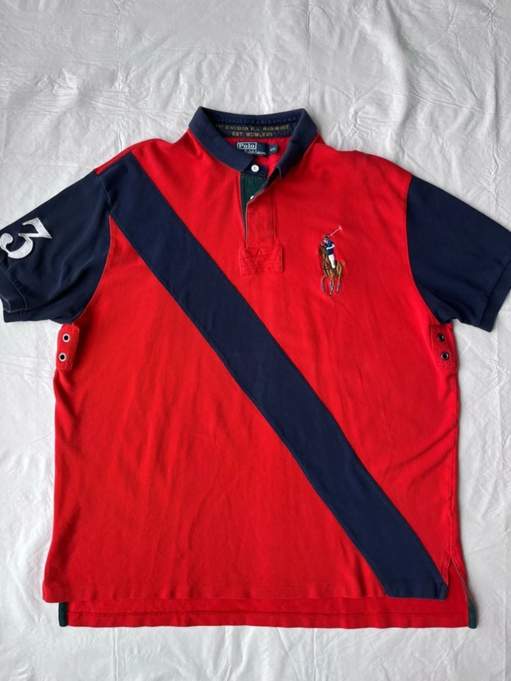 Polo Ralph Lauren Big Pony Orange Polo Short Sleeve Shirt